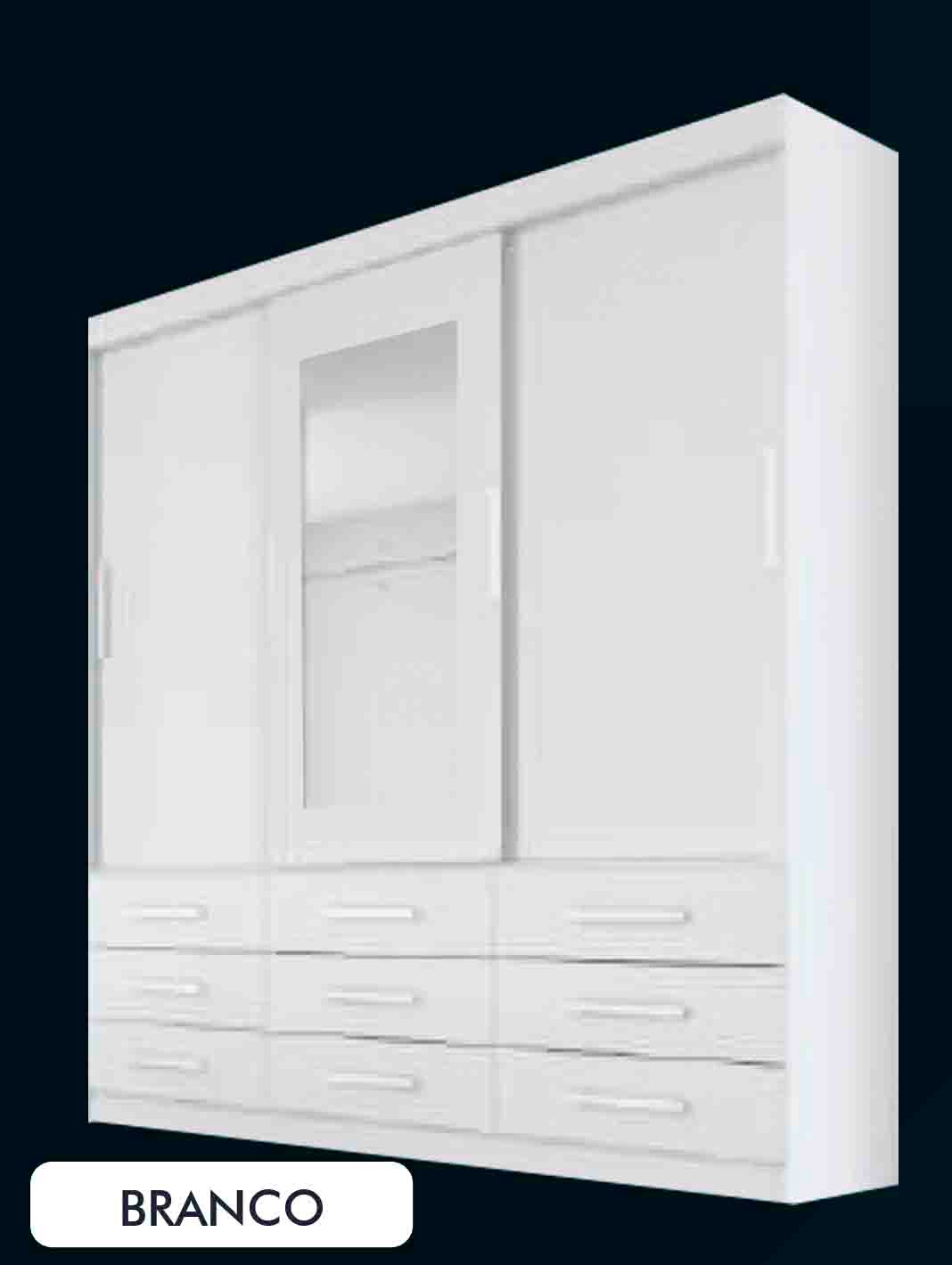 Roupeiro Buriti 3P. - Imagem 3