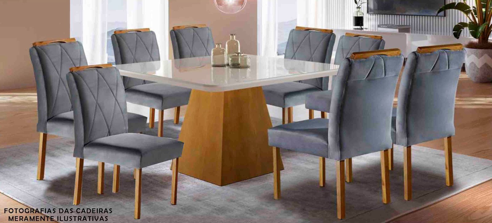 Mesa Rubi 135 de Largura