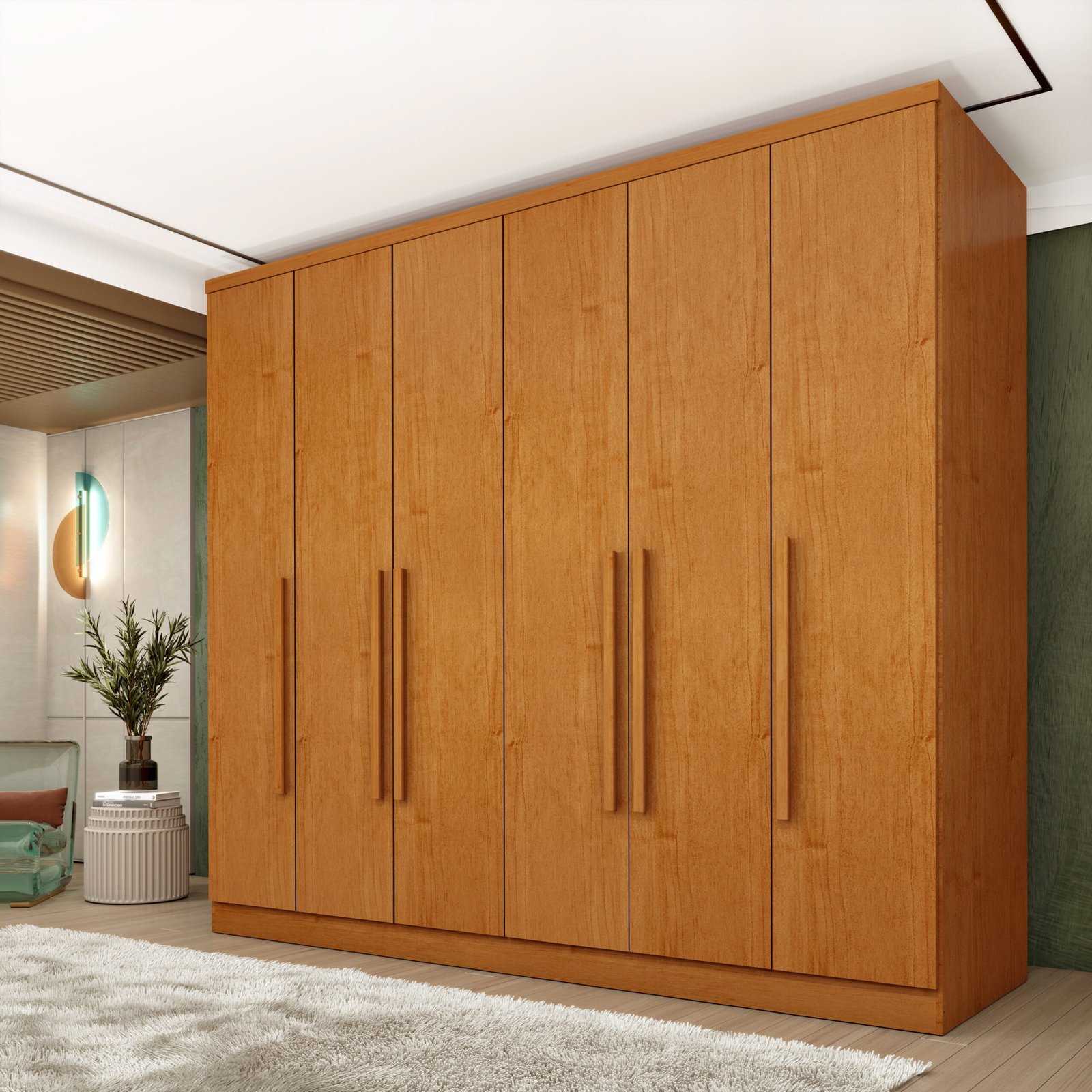 Roupeiro Veneza 6 Portas - Imagem 4