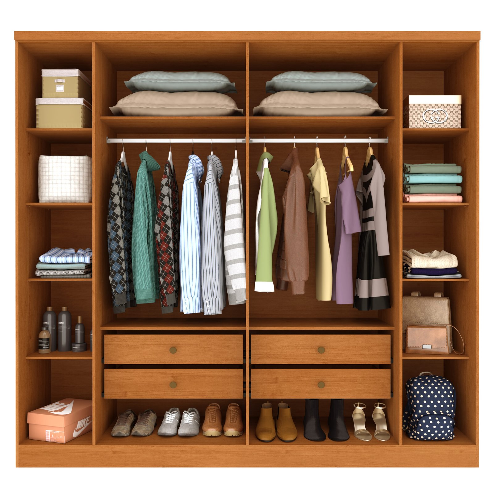 Roupeiro Veneza 6 Portas - Imagem 3