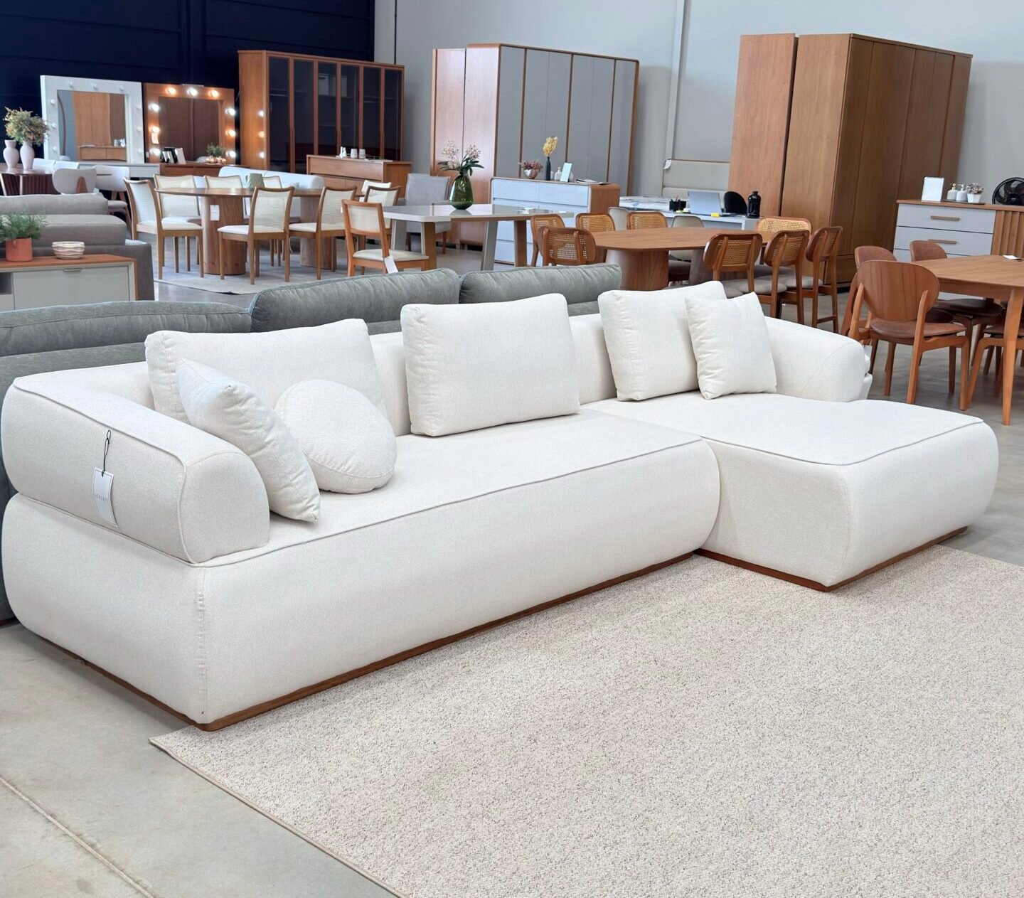 Sofá Chaise 950 - 3,34 metros de largura - Imagem 2