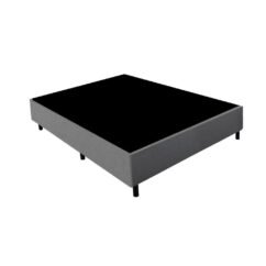 Base Box SUEDE LINHO LISO GRAFITE - Gazin